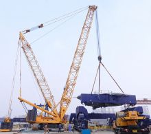 XCMG official 1250 ton construction machinery crawler crane XGC16000 for sale
